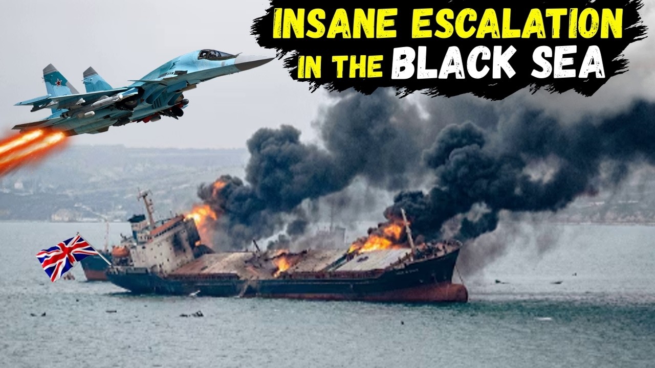 Russia struck a British Vessel carrying hundreds of 'BRIMSTONE' missiles for F-16 Fighters