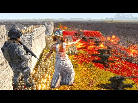 Can cleopatra queen & modern soldiers save the abandoned area from 5.3 million joint army ?? UEBS 2