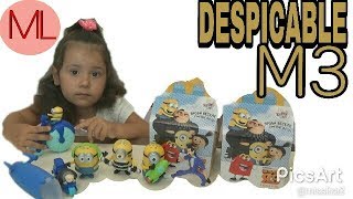 Обзор игрушек с мультфильма Гадкий Я 3/DESPICABLE M3