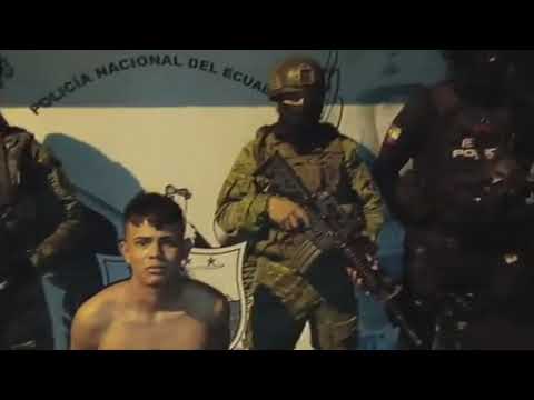 Alias Chinchulín y alias Lavasero capturados por el Ejército en Simón Bolívar, provincia de Guayas. 