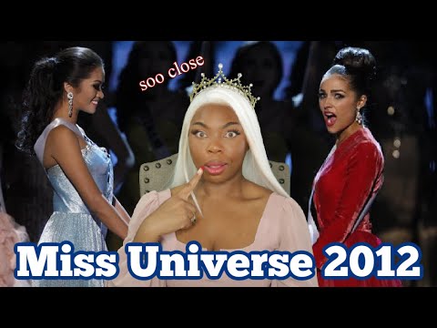 The most disputed competition...Miss Universe 2012...