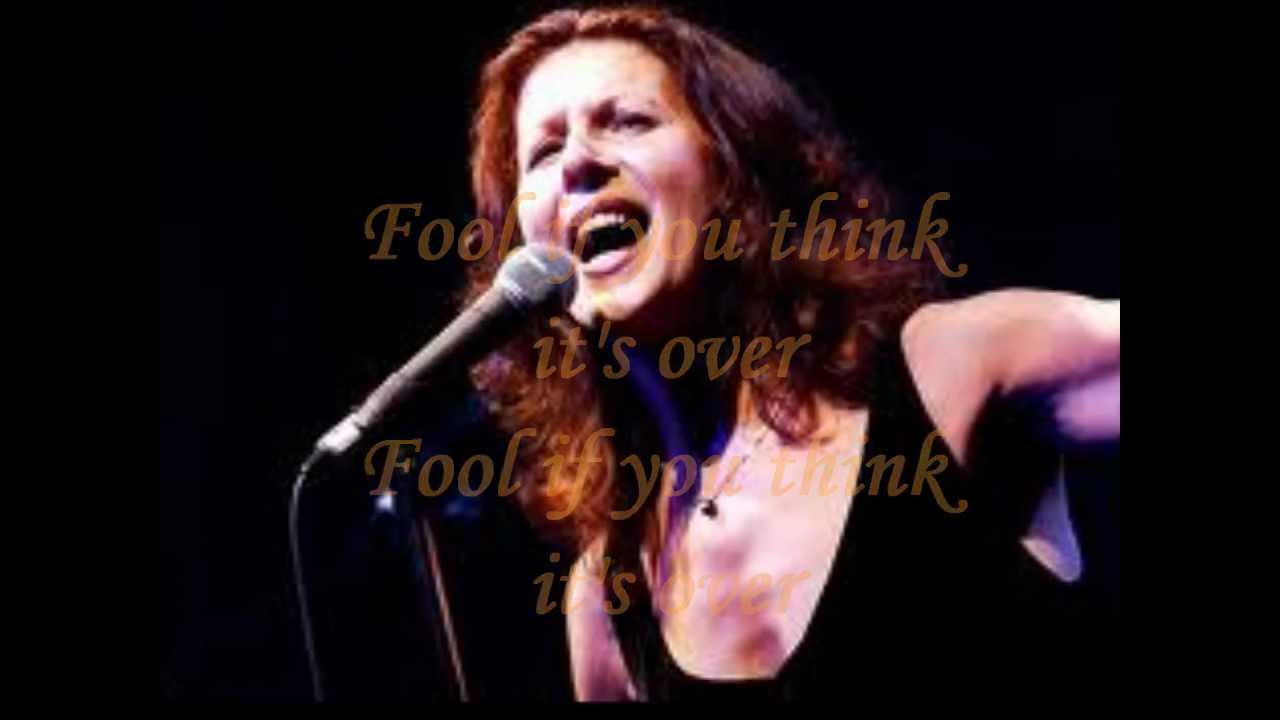 ELKIE BROOKS - FOOL IF YOU THINK IT'S OVER  ( LYRICS ) VINYL 1981