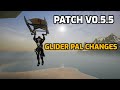 Palworld Patch V0 5 5 Patch Test Glider Pal Changes