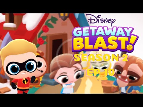 Disney Getaway Blast Season 2 ep 10 lWelcome Dash and unlocke the mill!!
