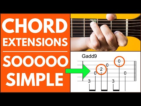 EASY Chord EXTENSIONS And ALTERATIONS . . .