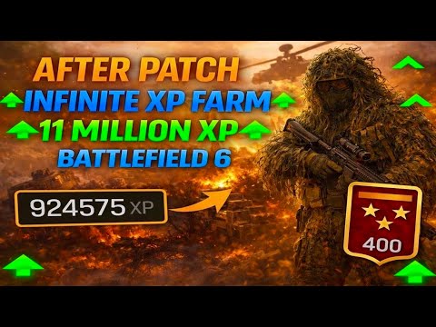 *AFTER PATCH* INSANE INFINITE XP FARM In Battlefield 6!  (11 Million XP)