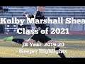 K Marshall Shea Goalie Highlights 2019-2020