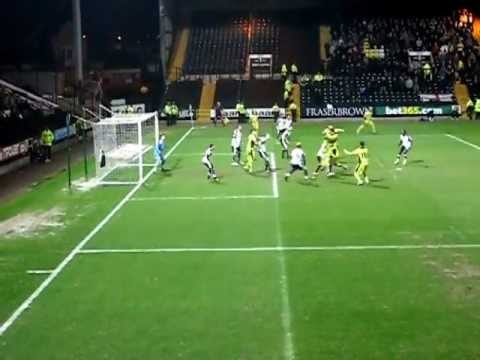 Neill Collins goal, Notts County 2-5 Sheffield United