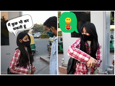 Egg Challenge On Delhi Girl || Egg Prank ||
