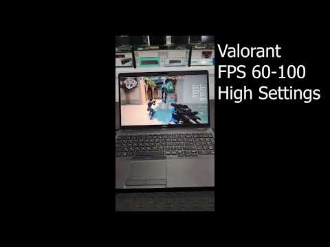 DELL LATITUDE 5501 CAN PLAY ONLINE GAMES