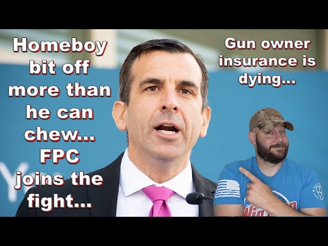 As Gun Insurance scheme FLOUNDERS… as FPC joins the fight in San Jose mandated gun insurance...