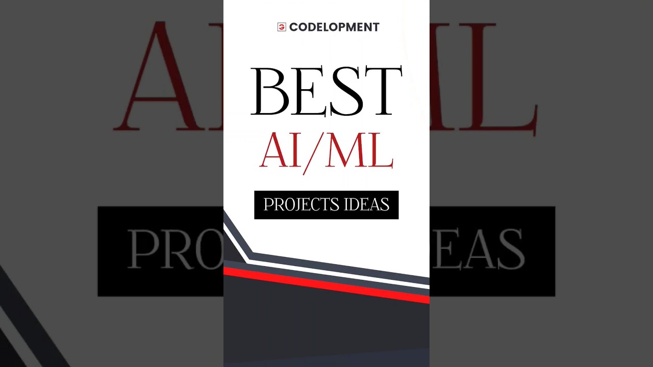 Best AI/ML Projects with Source Code 💡 #cseprojects #technology #career #projects