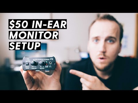 $50 IN-EAR MONITOR SETUP FOR WORSHIP BANDS | Behringer P1