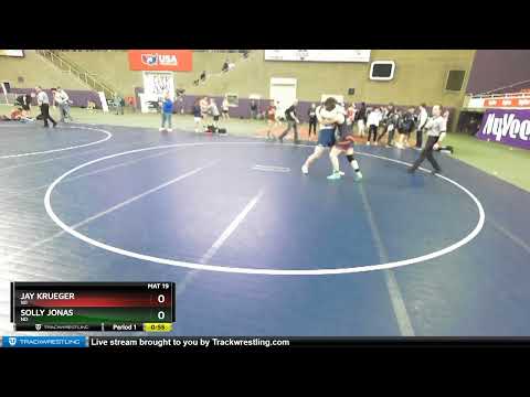 220 Lbs Cons. Round 3 - Jay Krueger, WI Vs Solly Jonas, ND 3f65