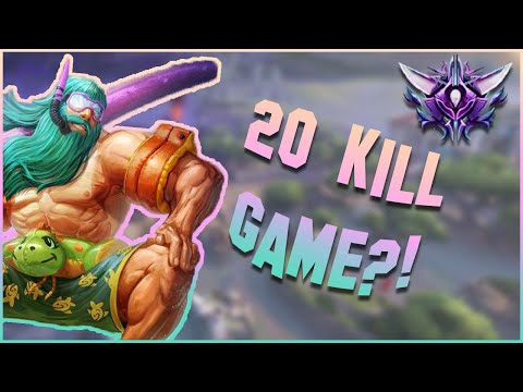 POSEIDON MID IS SO STRONG!!! Masters Ranked Conquest- SMITE