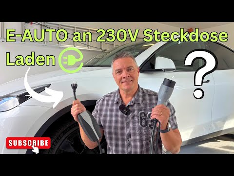 E-Auto an der 230V-Steckdose laden ⚡️ Vorteile, Risiken & wichtige Tipps!