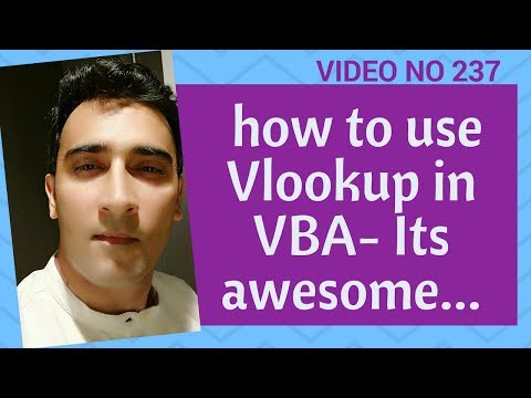 Learn Excel - Video 237 - VBA Vlookup Function with loops