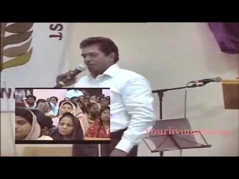 Malayalam Christian Sermon : Pulling down the Strongholds by Pr.V T Abraham