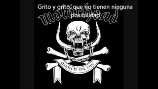 March or die.motorhead subtitulado al español