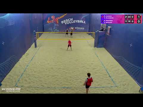 18:05 M.Anhelov / V.Avramenko - A.Matvieiev / V.Antoniuk | Winners Beach Volleyball