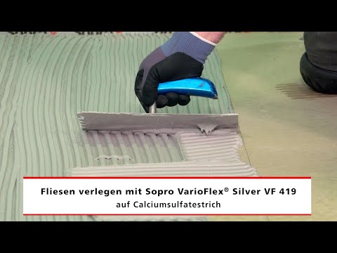 Sopro VF 419 und SG 602 - Kombiniertes Verfahren