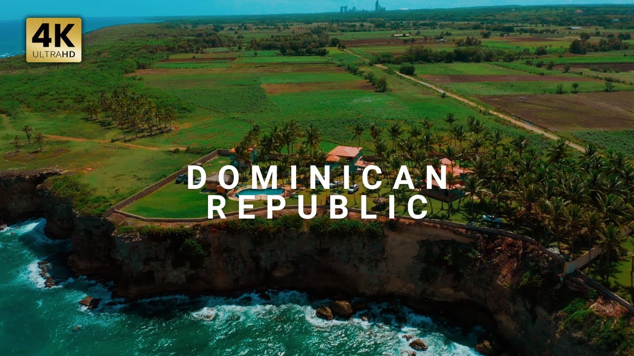 Dominican Republic cinematic aerial video