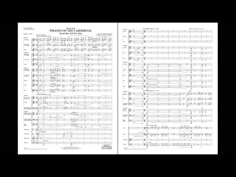 Music from Pirates of the Caribbean: Dead Men Tell No Tales by Zanelli/arr. Vinson