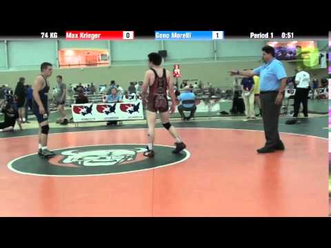 74 KG Max Krieger vs  Geno Morelli