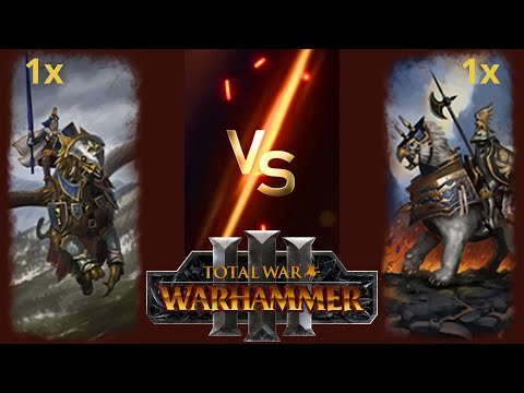 Royal Hippogryph Knights vs Empire Cavalry Roster in Total War: Warhammer 3