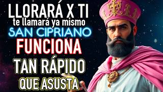 Oración del DESESPERO SAN CIPRIANO LE TRAE a tus PIES DOMINADO MANSO ENAMORADO 1000 EFECTIVA EFICAZ
