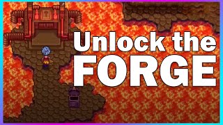 How to VOLCANO MINE in Less Than 5 Minutes | Unlock the Forge on Ginger Island (Stardew 1.5)