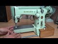 Sewing Machine Troubleshooting - Hook Timing Explained - Singer 306K, 319K, 320K (1960)
