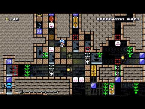 logical thinking ROOM 22 by Basko 🍄 Super Mario Maker 2 🍄 No Commentary aaq