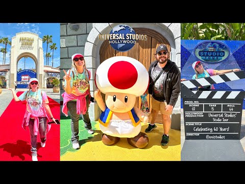 Universal Studios Hollywood! 60th Anniversary Tour, WaterWorld, HHN Prep, New Merch, Rides & MORE!