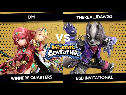 Bay State Beatdown Invitational - DM (Pyra/Mythra, Steve) vs TheRealJDawgz (Wolf) - Winners Quarters