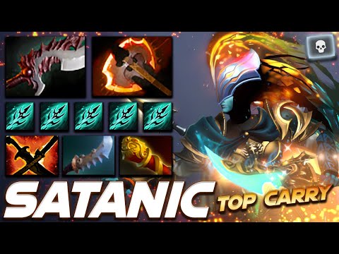 Satanic Phantom Assassin TOP CARRY - Dota 2 Pro Gameplay [Watch & Learn]