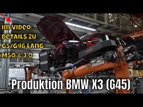 Production BMW X3 (G45) + information about: G5/G46 long version, M50 and 3.0 xDrive