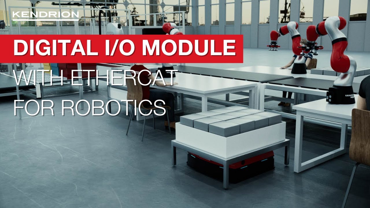 Digital I/O Module with EtherCAT® for robotics