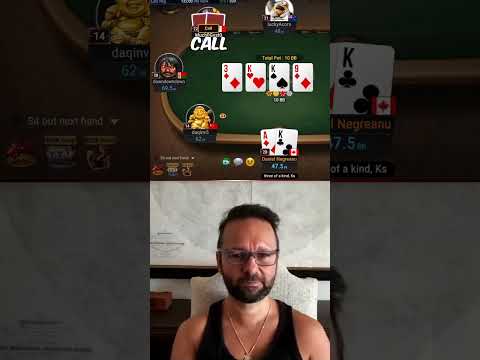 Daniel Negreanu is Shocked