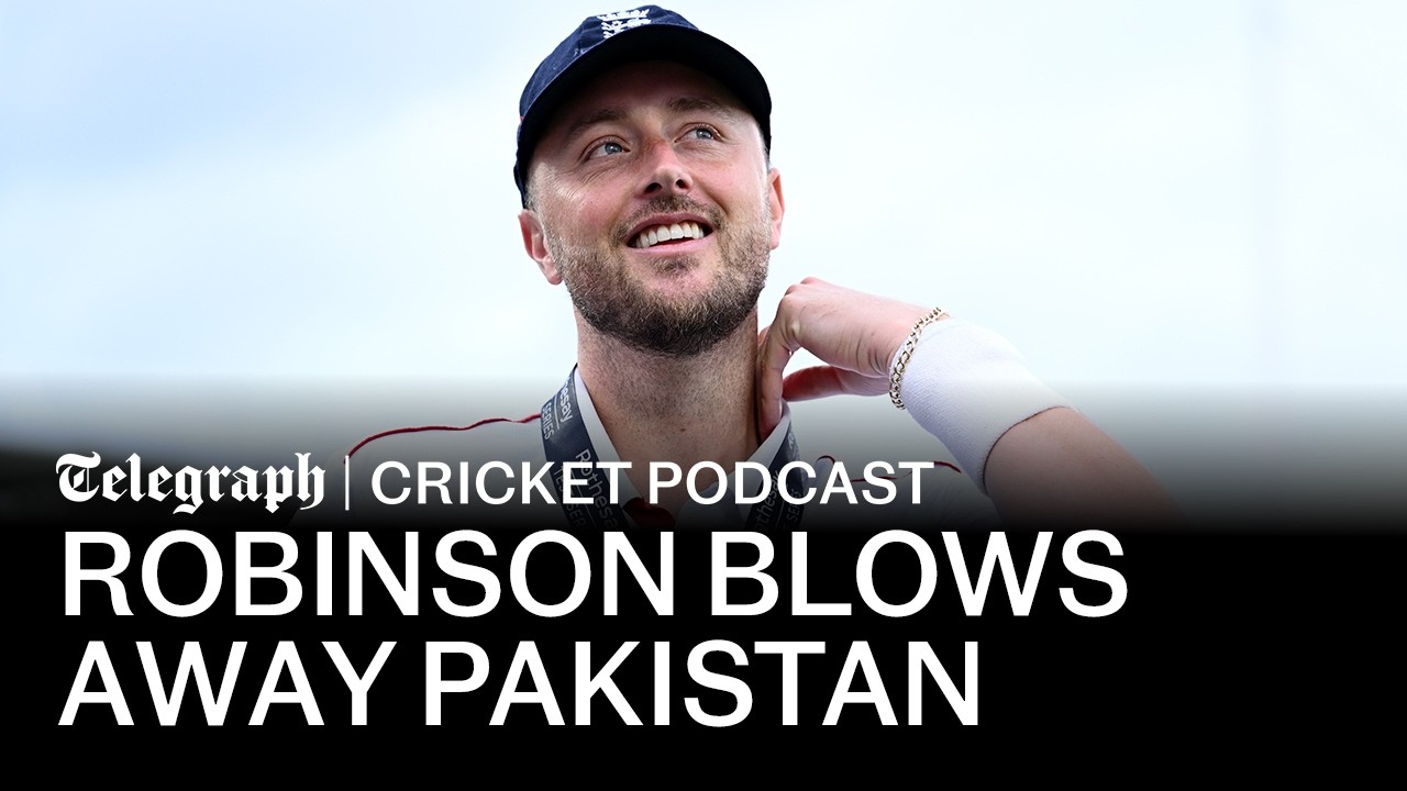 Video: England seal 2-0 series win over Pakistan at Lord's with Robinson's eight wickets