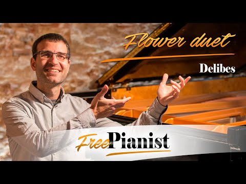 The flower duet / Duo des fleurs - KARAOKE / PIANO ACCOMPANIMENT - Delibes