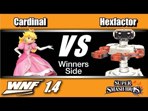 WNF 1.4 - Cardinal (Peach) Vs. TiE | HexFactor (ROB) Winners Side - Smash Wii U