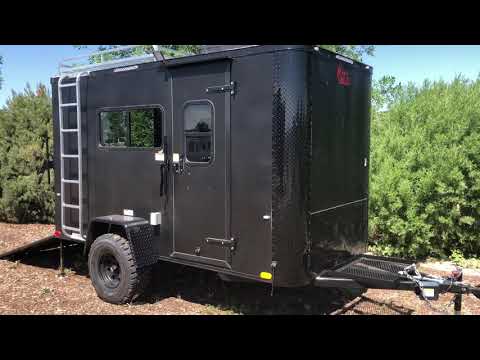 New 6x12 Insulated Off Road Cargo Trailer for sale - Go have some fun!