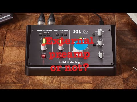 Head2Head // External Preamp vs Audio Interface: SSL 2+ vs Golden Age Pre-73 Jr