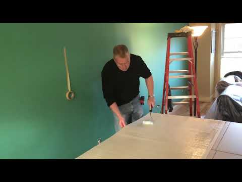 How to Glue Your Grasscloth Wallpaper and Hang -Spencer Colgan