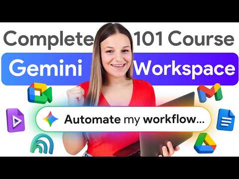 Master Gemini x Google Workspace  - FREE 1-Hour AI Course 🚀 (Vids, Gmail, Drive, Sheets, Docs)