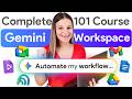 Master Gemini X Google Workspace FREE 1 Hour AI Course Vids Gmail Drive Sheets Docs