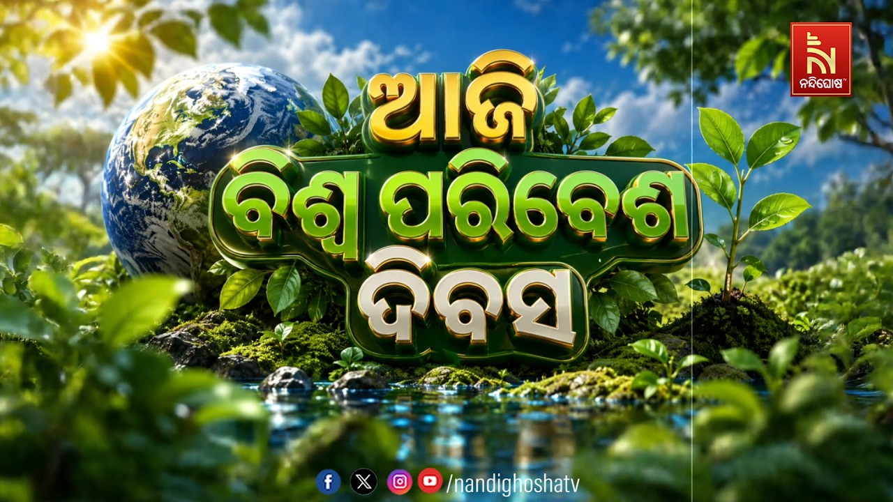 🔴 Live | ଆଜି ବିଶ୍ବ ପରିବେଶ ଦିବସ | NandighoshaTV