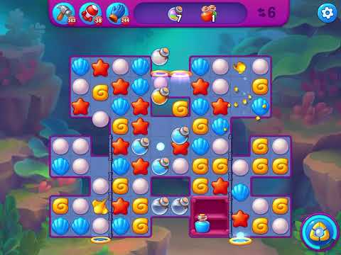 Fishdom Very Hard level 5869 no boosters フィッシュダム ベリーハード [Friend's]