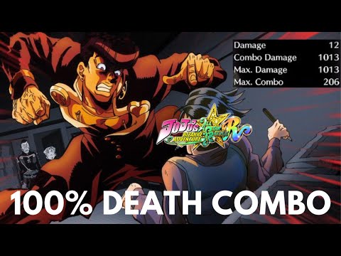 Jojo’s All Star Battle R - Josuke Part 4 100% T.O.D Combo